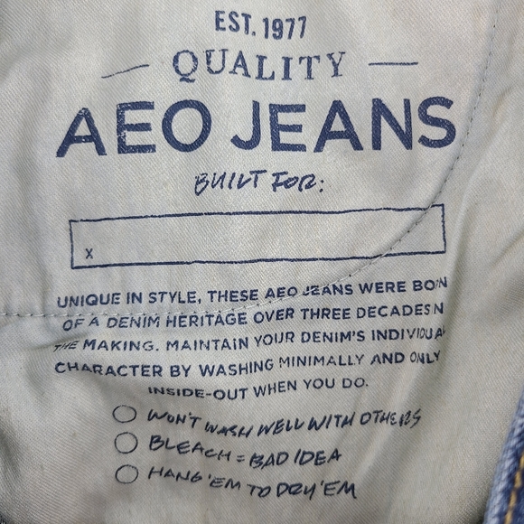 American Eagle Medium Wash Original Boot Jeans 36 - Picture 8 of 11